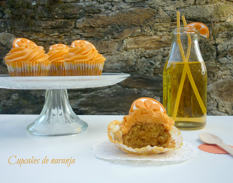 Cupcakes de naranja