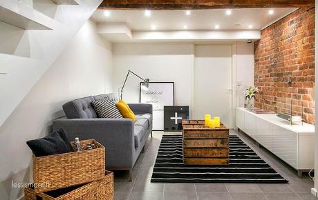 UN DUPLEX BLANCO Y LUMINOSO