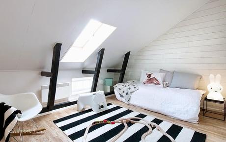 UN DUPLEX BLANCO Y LUMINOSO