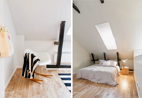 UN DUPLEX BLANCO Y LUMINOSO