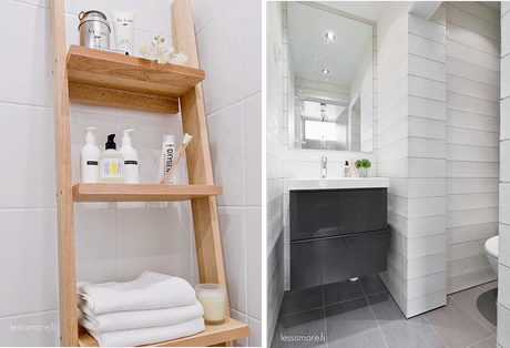 UN DUPLEX BLANCO Y LUMINOSO