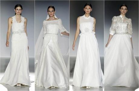 BARCELONA BRIDAL WEEK 2014: MODA NOVIAS A TRAVES DE 12 DISEÑADORES
