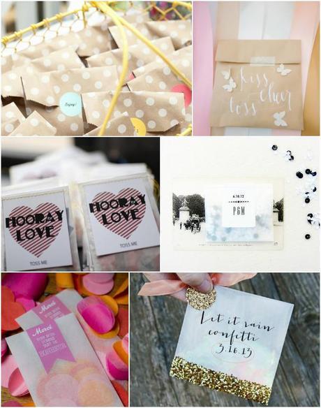 Confetti packaging ideas