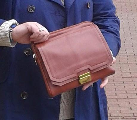 A mi estilo: Trench azul marino