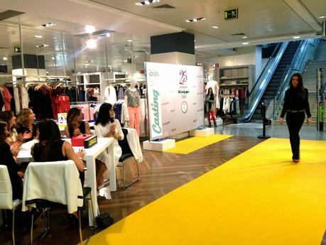 CASTING  DE MODELOS EL CORTE INGLES DE GIJÓN.