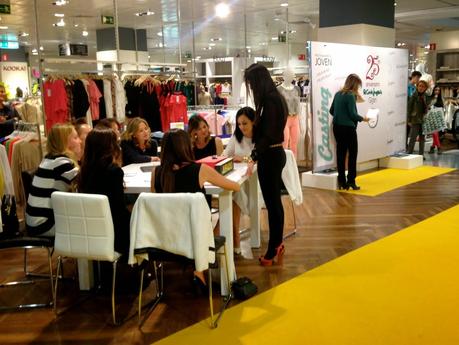 CASTING  DE MODELOS EL CORTE INGLES DE GIJÓN.