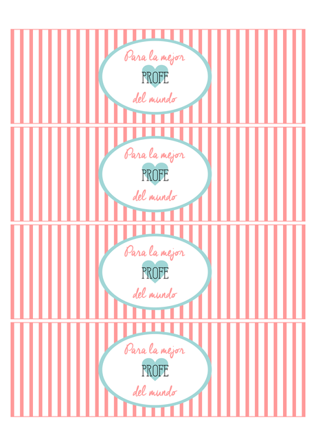 Imprimibles para profes molones