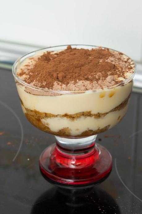 Copa de tiramisú