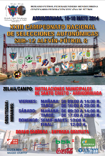 Campeonato Nacional de Selecciones Sub-12 Alevín en Bizkaia: Resultados y mas