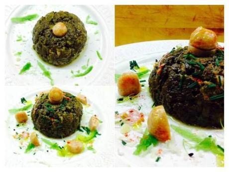 Pastel de espinacas y pollo elaboración_Fotor