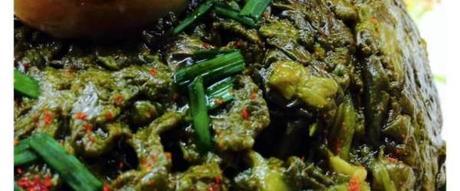 Pastel de espinacas con pollo