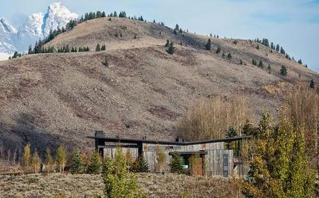 Casa Moderna y Rustica en Wyoming