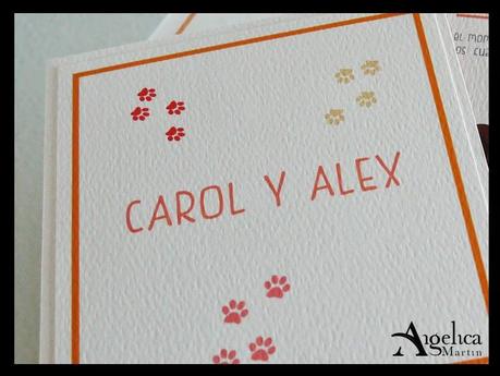 Invitación de Boda: Carol y Alex