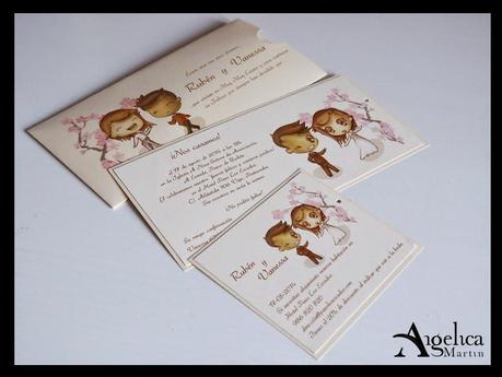 Invitación de boda: Vanessa y Rubén