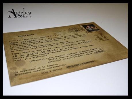 Invitación de boda  Héctor y Alba