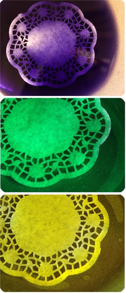 Blodas de papel de colores