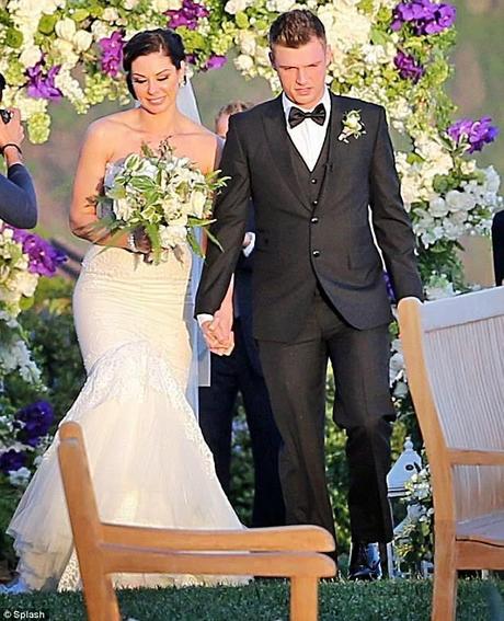 Una boda real muy especial: Nick Carter y Lauren Kitt