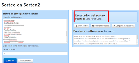 Ganador Sorteo PSG Creativa