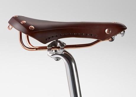 Los detalles del diseño de la bicicleta Filson Bixby  son atractivos y sofisticados. 