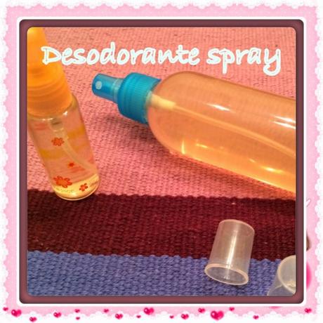 desodorante natural en spray