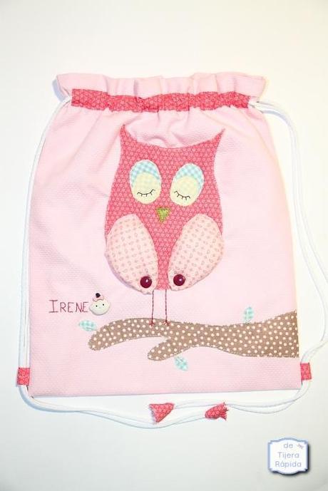 Tres mochilas para la guardería