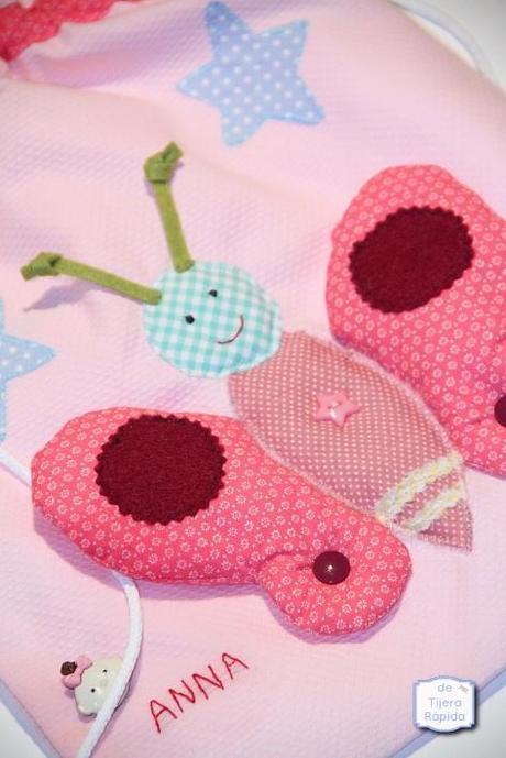 Tres mochilas para la guardería