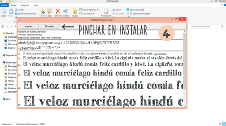 #06 Como descargar e Instalar fuentes