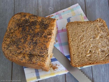 Pan de azúcar moreno a la cerveza negra.{Panificadora}