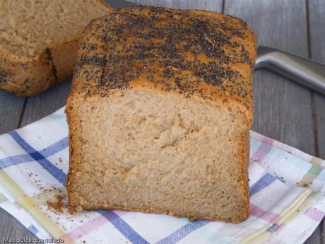 Pan de azúcar moreno a la cerveza negra.{Panificadora}