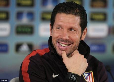 Los más usados por el Cholo Diego Pablo Simeone Atletico de Madrid