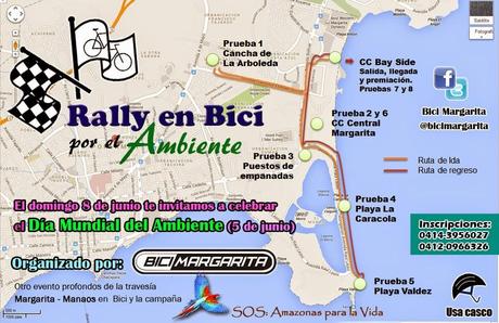 Bicimargarita invita a salidas ecoturísticas en bici profondos de la travesía Margarita - Manaos