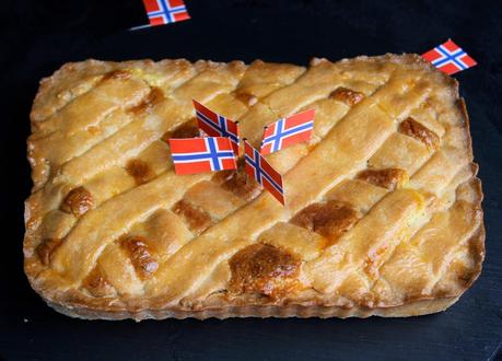 Fyrstekake, pastel de almendras