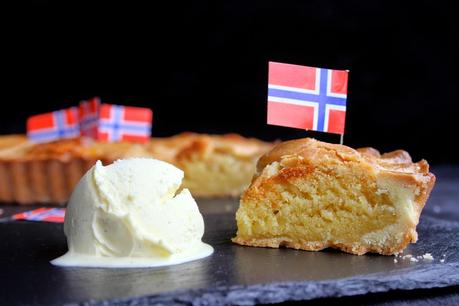 Fyrstekake, pastel de almendras