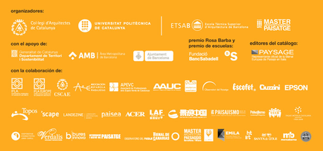Bienal Internacional de Paisaje de Barcelona. 25, 26, 27 SEPT 2014