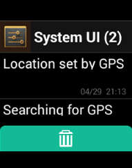 System UI notification