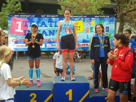 1 Triatlón Infantil  en Sant Just Desvern