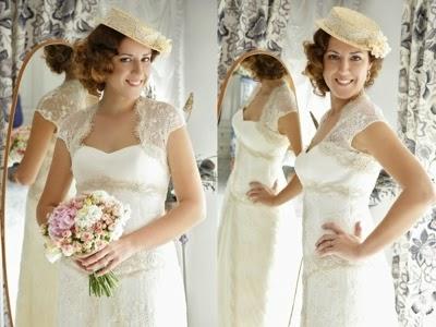 Novias con canotiers