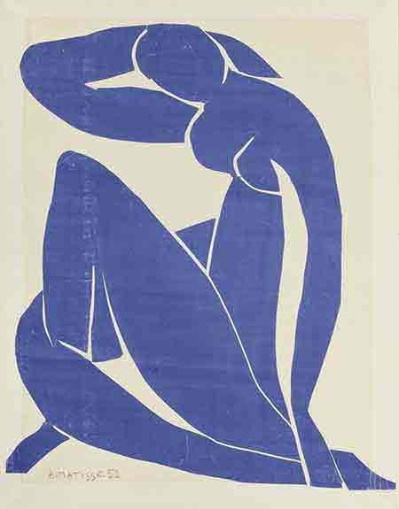 Matisse 'Blue Nude II', 1952.