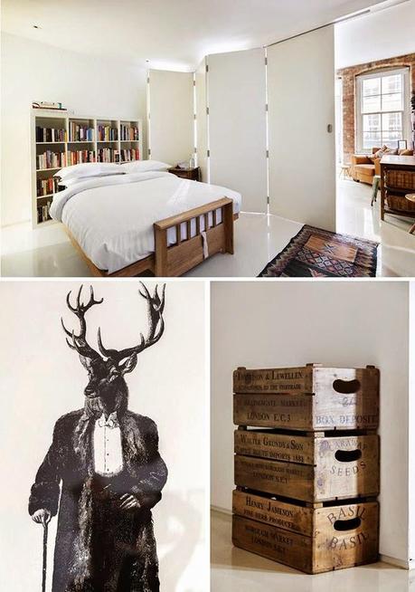 Un piso diáfano cálido y acogedor