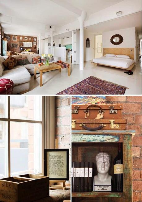 Un piso diáfano cálido y acogedor