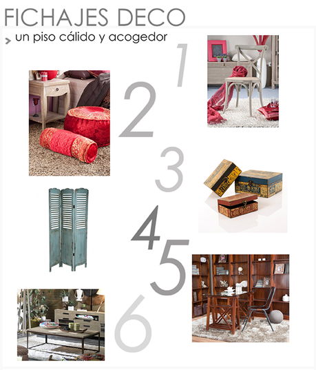 Un piso diáfano cálido y acogedor