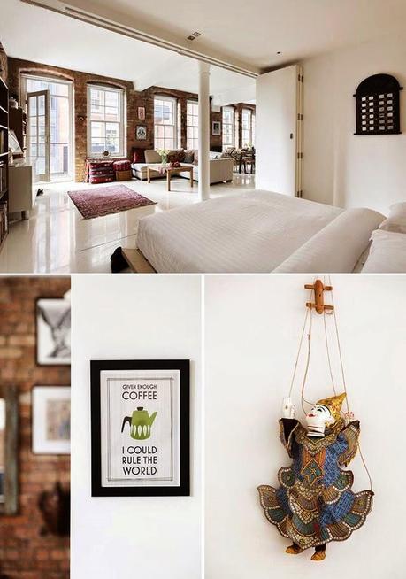 Un piso diáfano cálido y acogedor