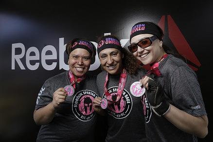 Medallistas orgullosas - Team Reebok - Sandra Oropeza, Valeria Pérez, Leticia Ciprés