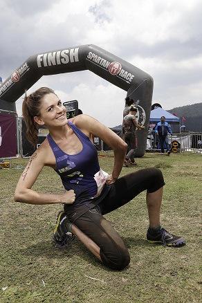 En la meta, Zoraida Gómez, Team Reebok - Spartan Chicked