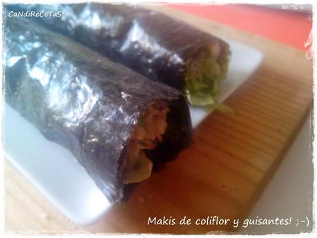 Makis de Coliflor, sorprendetes!! :)