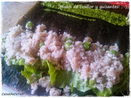 Makis de Coliflor, sorprendetes!! :)