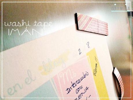Washi tape versión imán