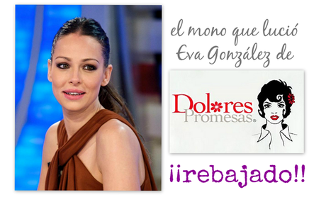 el ya famoso mono de Dolores Promesas, rebajado!