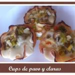 Cooking time [light]: Cups de pavo y claras de huevo