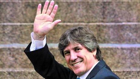 En la tevé pública.  Boudou fue a defenderse anoche al programa 6,7,8 y criticó a la Justicia.